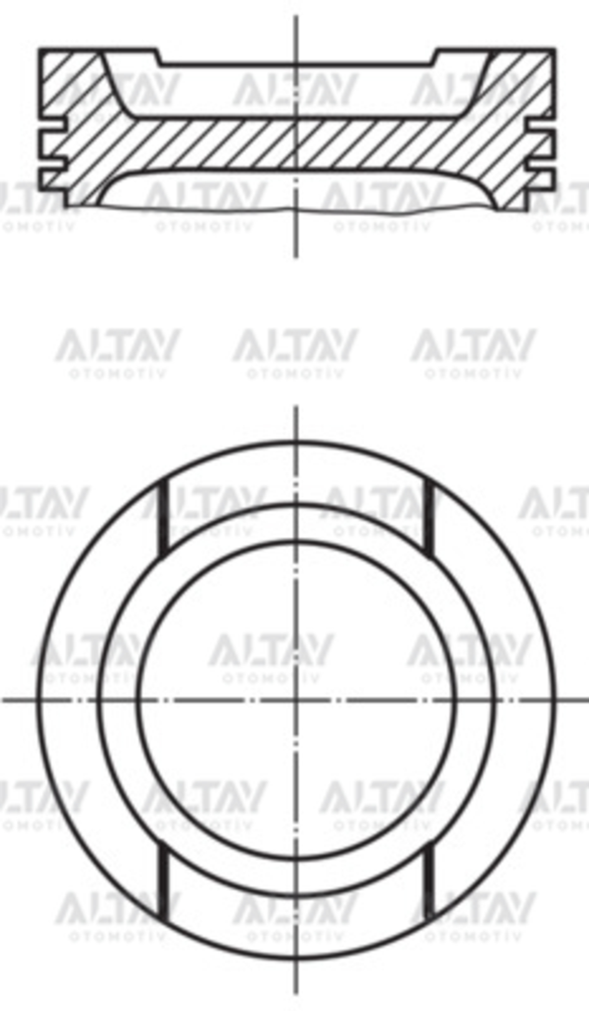 Volkswagen Bora Piston Segman 1997-2003 Segmanlı Golf4 OEM 050107065D